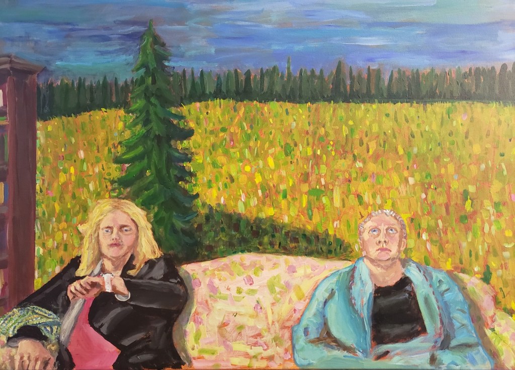 End of the World, Sharon Chisholm, Acrylic on Canvas